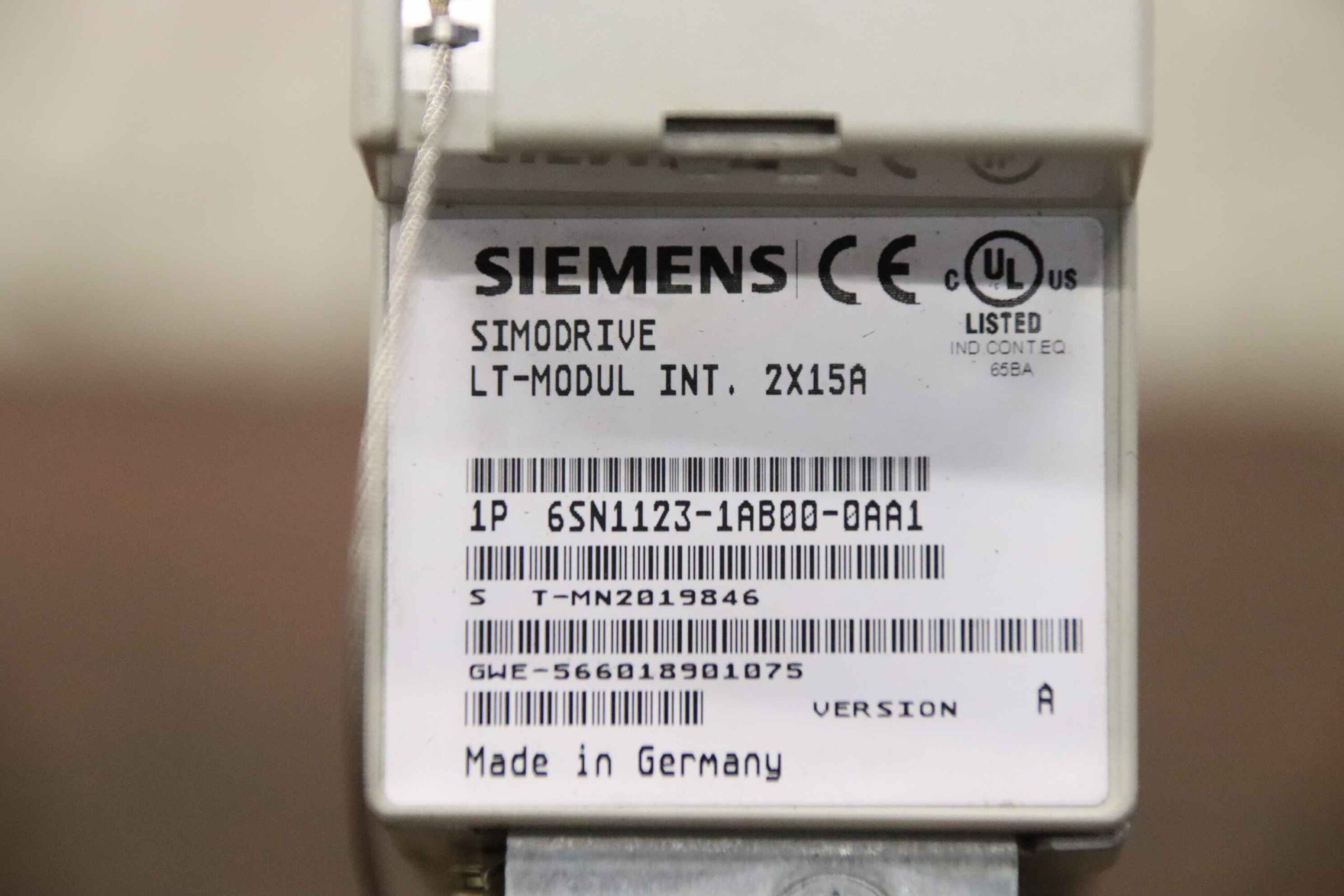 LT-Modul Simodrive 611 von Siemens Mikron - 6SN1123-1AB00-0AA1 – Bild 4