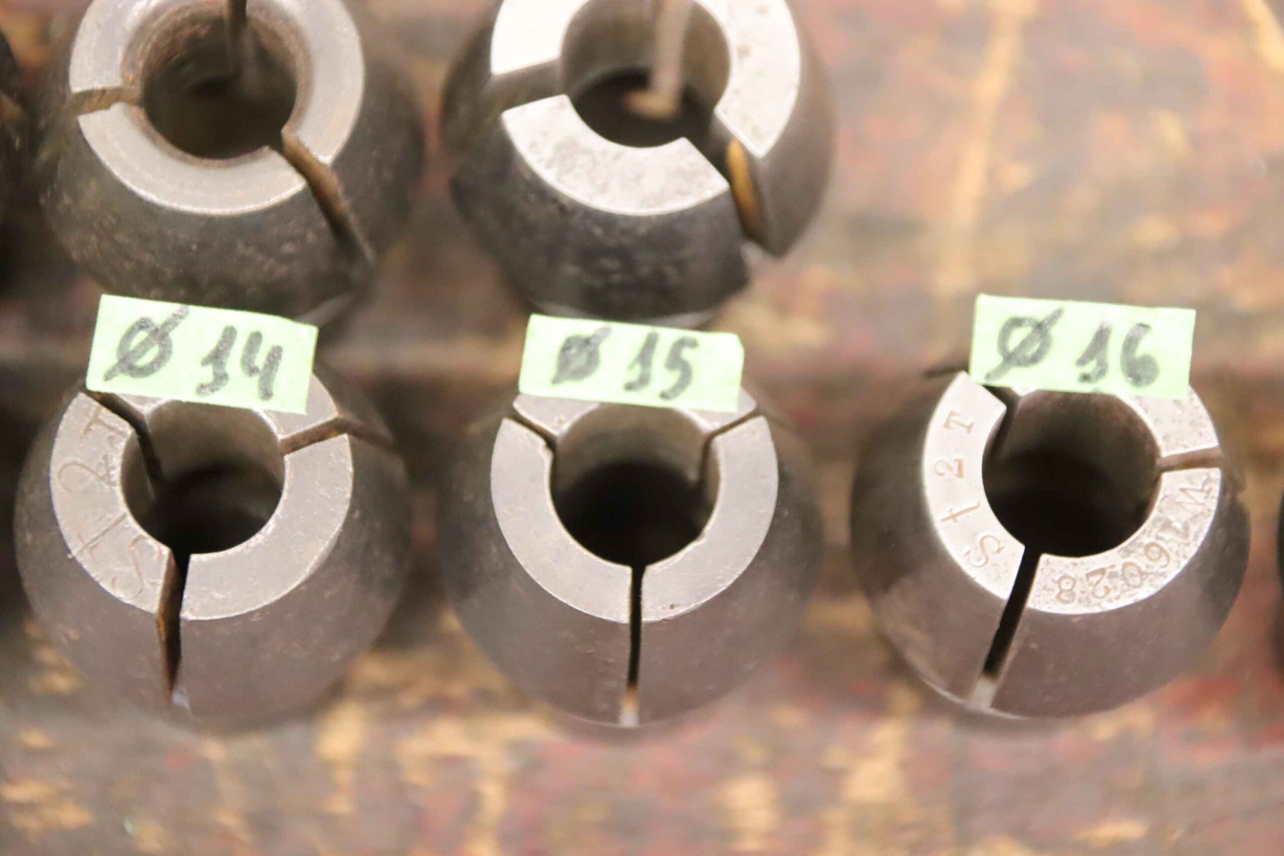 Spannzangenhülsen 17 Stück von unbekannt - Ø 6 - 20 mm – Bild 7