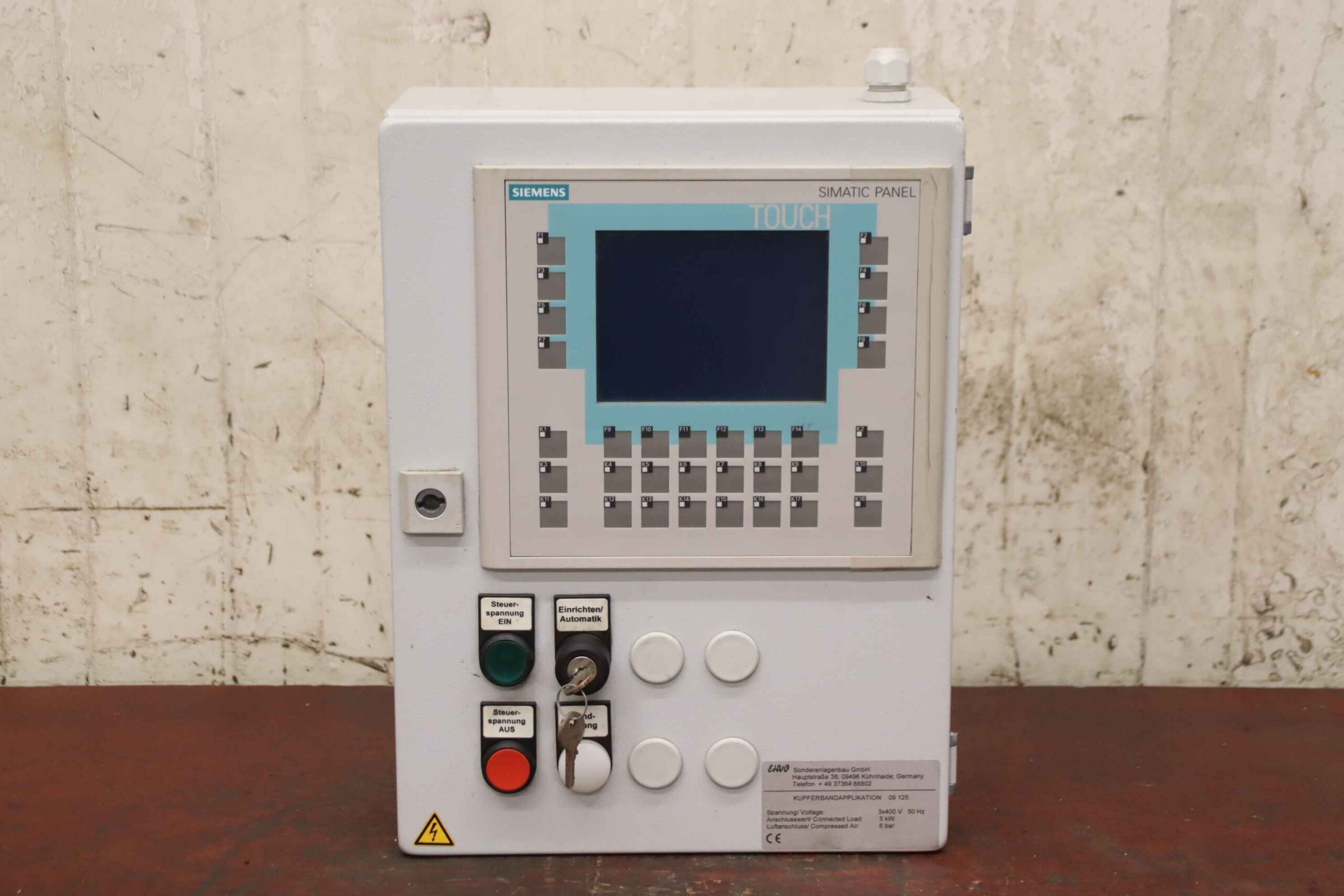 Simatic Panel Toch von Siemens - 6AV6 642-0DC0-1AX1 – Bild 3