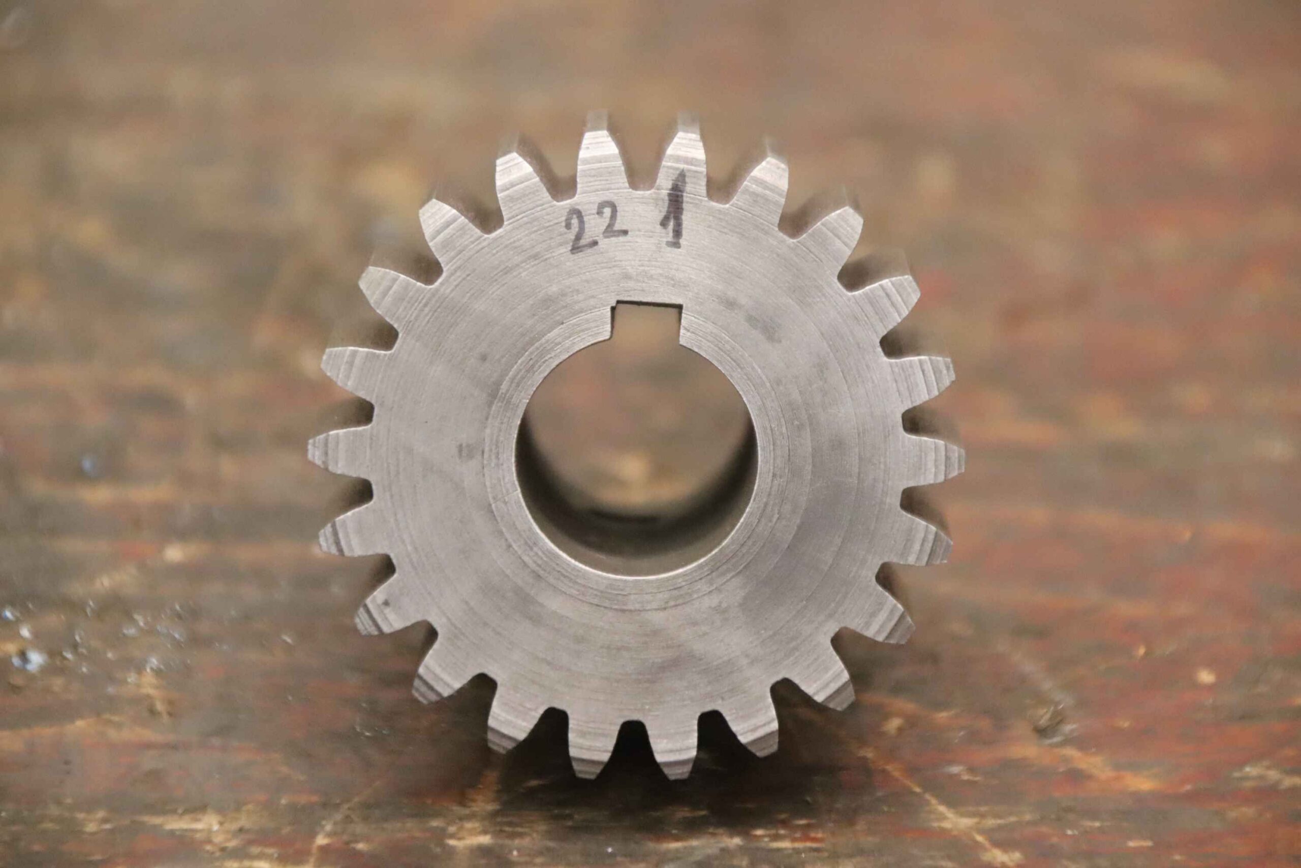 Zahnradwelle von unbekannt - Ø 60 x 50 mm / 22 Zähne – Bild 3