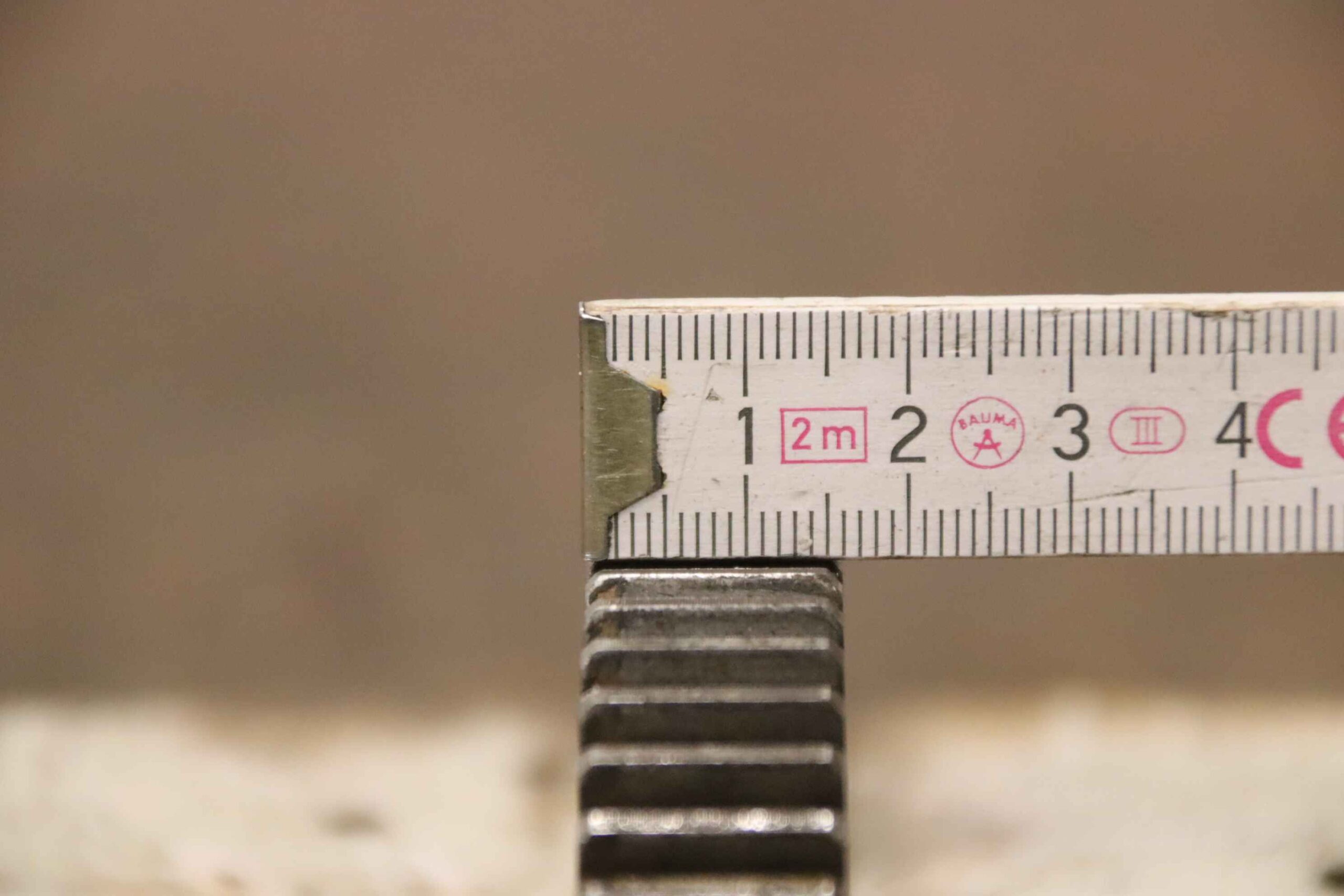 Teilkopf Zahnräder 3 Stück von unbekannt - Modul 1,5 48/45/38 Zähne – Bild 7