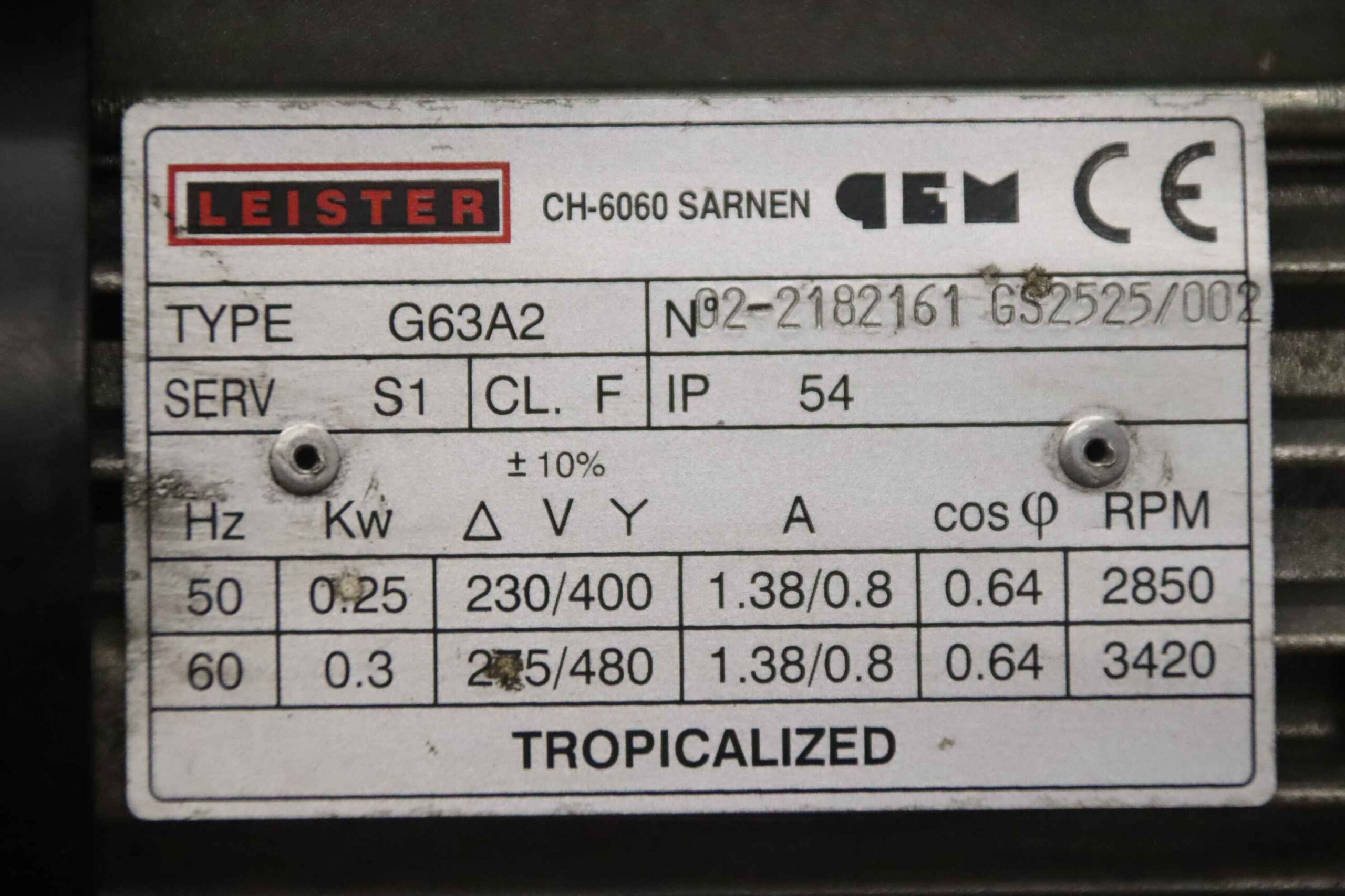 Seitenkanalverdichter 0,25 kW von Leister - G63A2 – Bild 4
