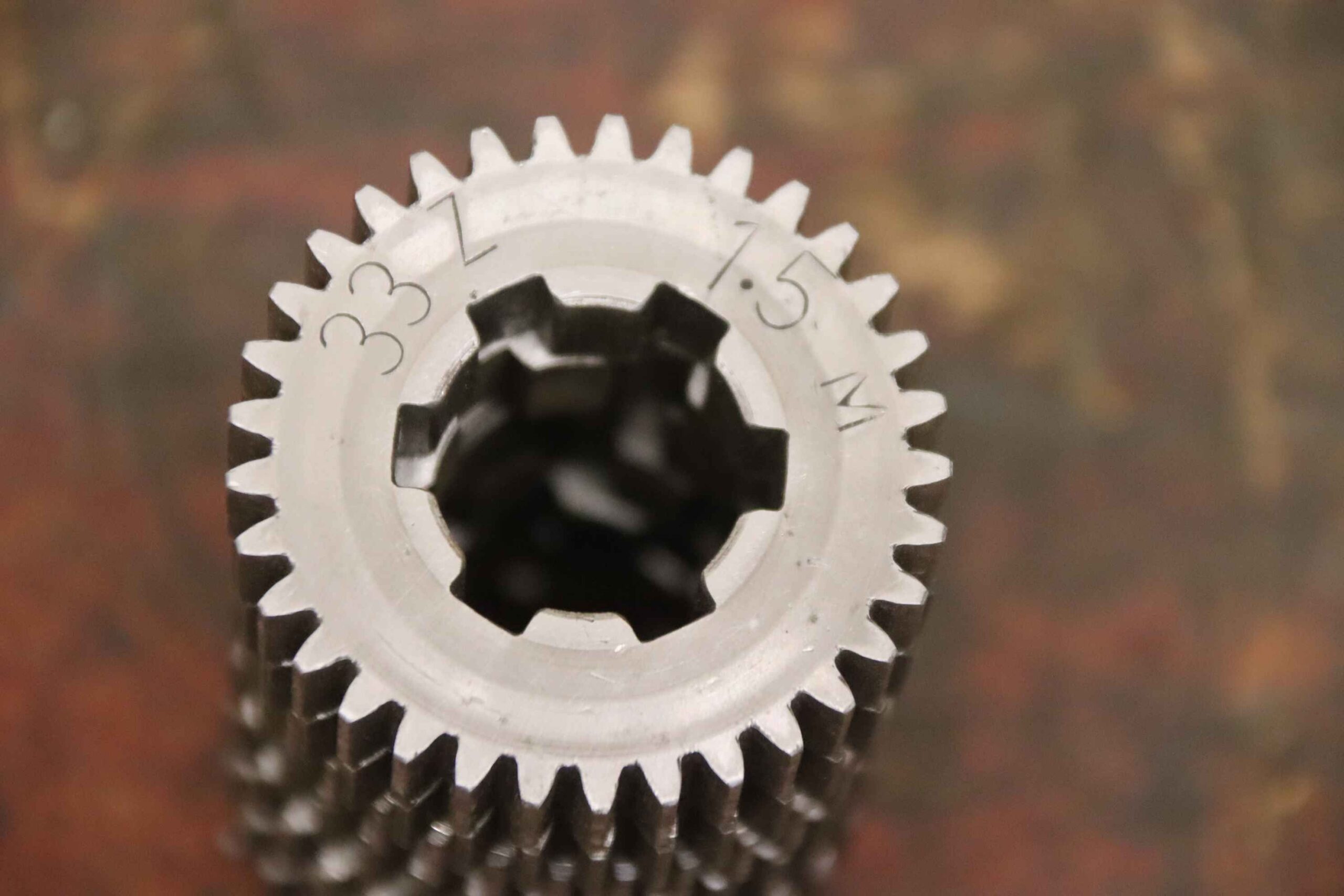 Teilkopf Zahnräder 71 Stück von unbekannt - Modul 1,5 – Bild 14