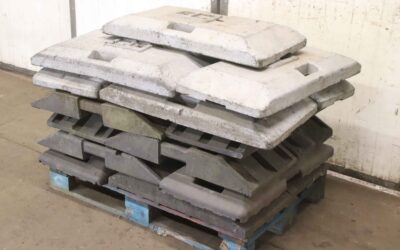 TL- Fussplatte 19 Stück von Schake - 870/430/H115 mm