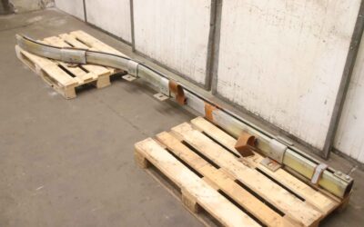 Helmschiene von Helm - Breite 80 mm Länge 3460 mm