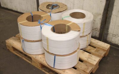 Kunststoff Umreifungsband 8 Rollen von unbekannnt - 5 x 0,5 mm Kern 200