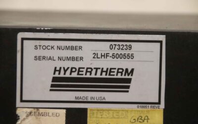 Gaskonsole für Plasmaschneidgerät von Hypertherm - 073239  HT2000LHF – Bild 11