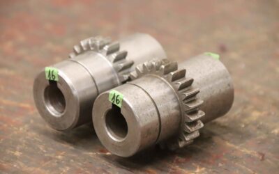 Zahnradwelle 2 Stück von unbekannt - Ø 48 mm / 22 Zähne