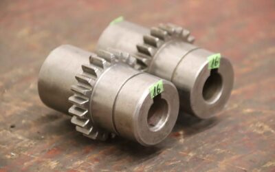 Alternative view of Zahnradwelle 2 Stück von unbekannt - Ø 48 mm / 22 Zähne