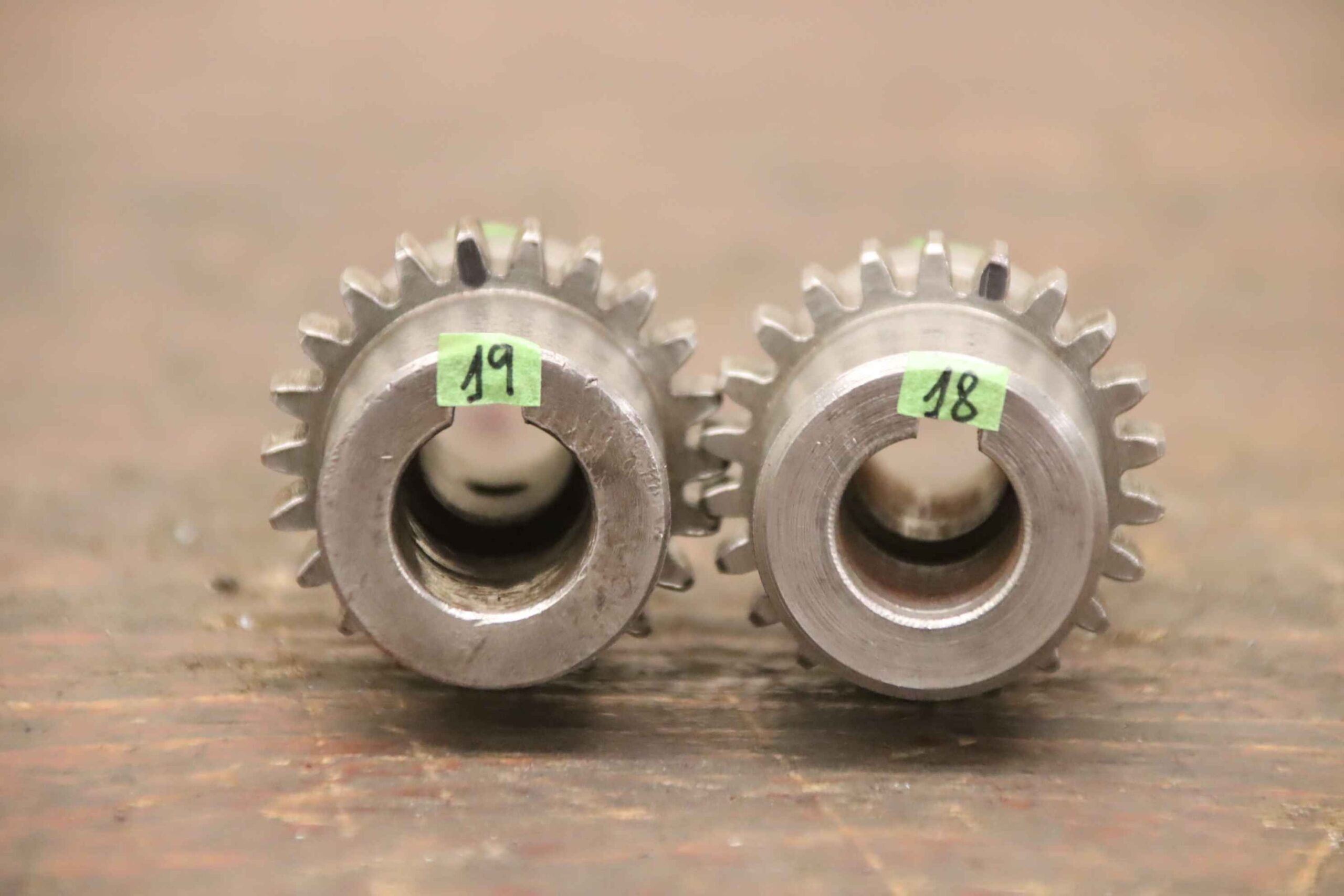 Zahnradwelle 2 Stück von unbekannt - Ø 48 mm / 22 Zähne – Bild 4