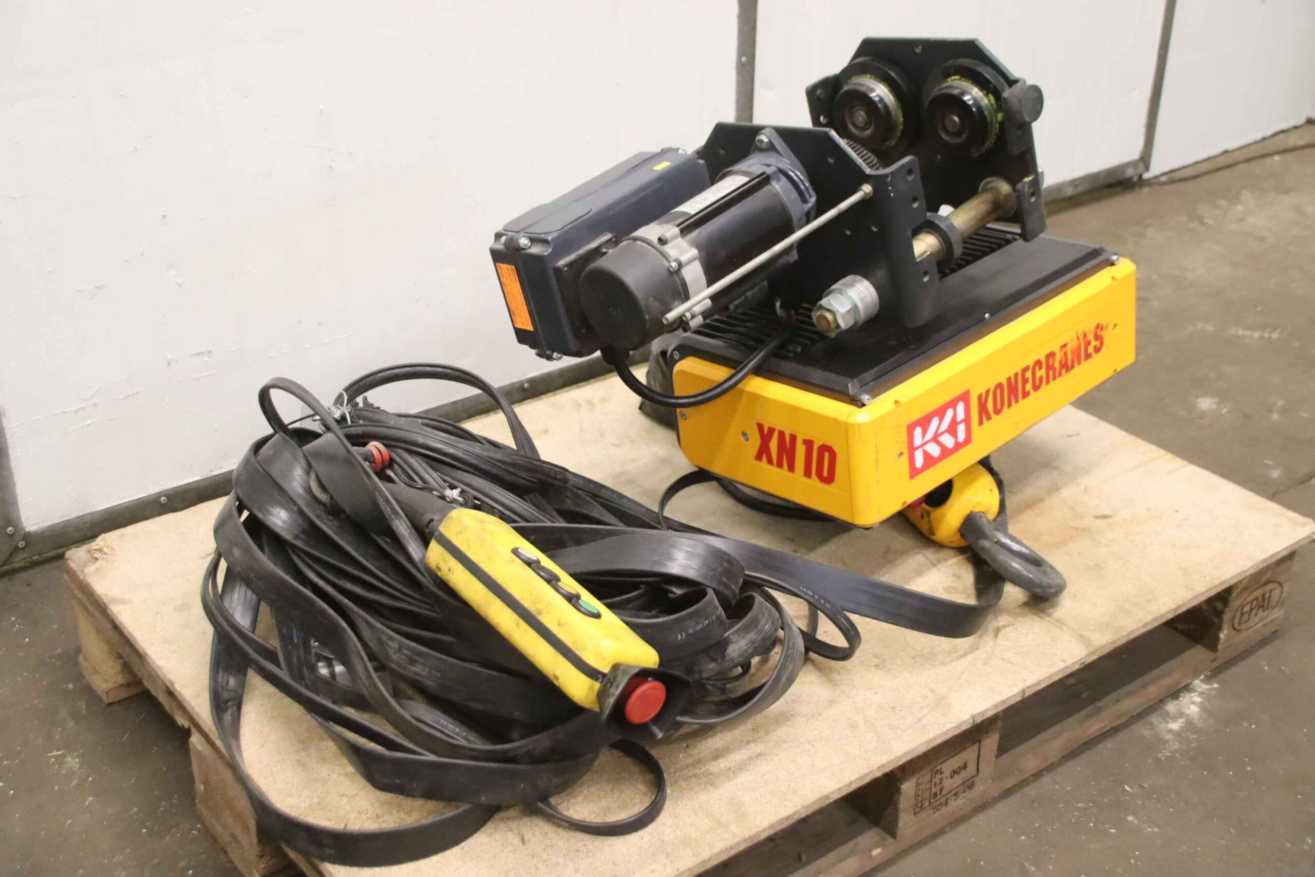 Kettenzug mit Fahrwerk 1600 kg von Konecranes - XN10 1604 b1 TDV 1600 – Bild 2