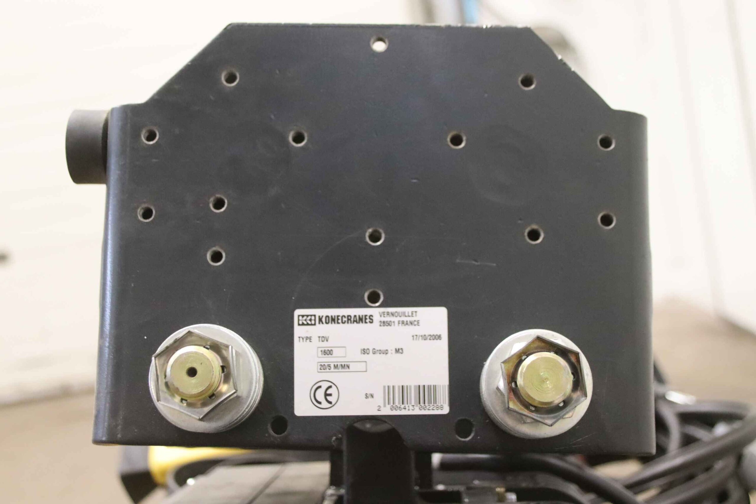 Kettenzug mit Fahrwerk 1600 kg von Konecranes - XN10 1604 b1 TDV 1600 – Bild 6