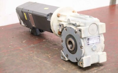 Alternative view of Gleichstrom Getriebemotor 300V 444 U/min von SPN Siemens - FHF 75  1FT 6034-4AK71-3EA1