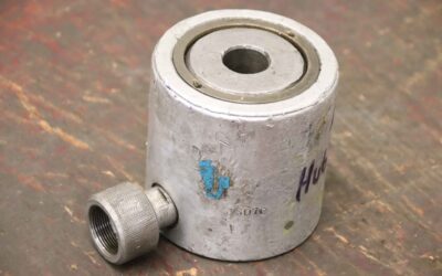 Kurzhub-Schwerlastzylinder 20 t von Lukas - Hub 25 mm