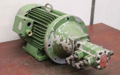 Alternative view of Hydraulikaggregat 7,5 kW 175 bar von HPI MEZ - 1BA2018/2008L10