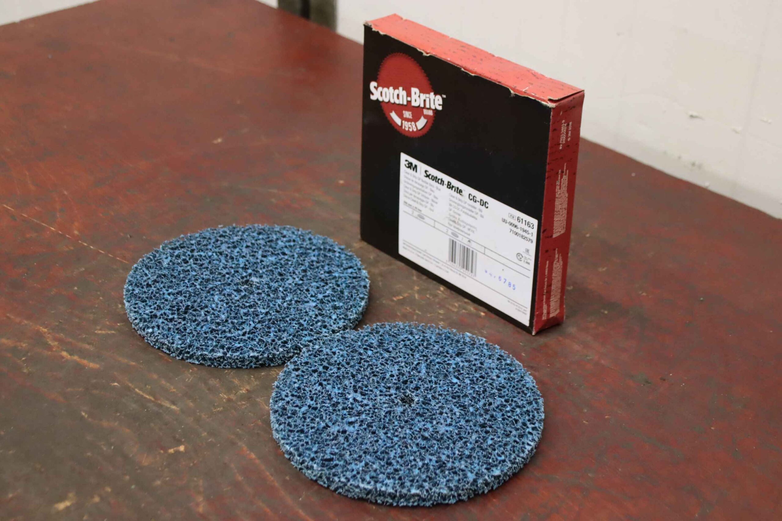 Grobreinigungsscheibe 2 Stück von 3M Scotch-Brite - CG-DC 61163 Ø 200 mm