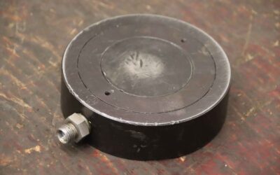 Kurzhub-Schwerlastzylinder von unbekannt - Hub 10 mm