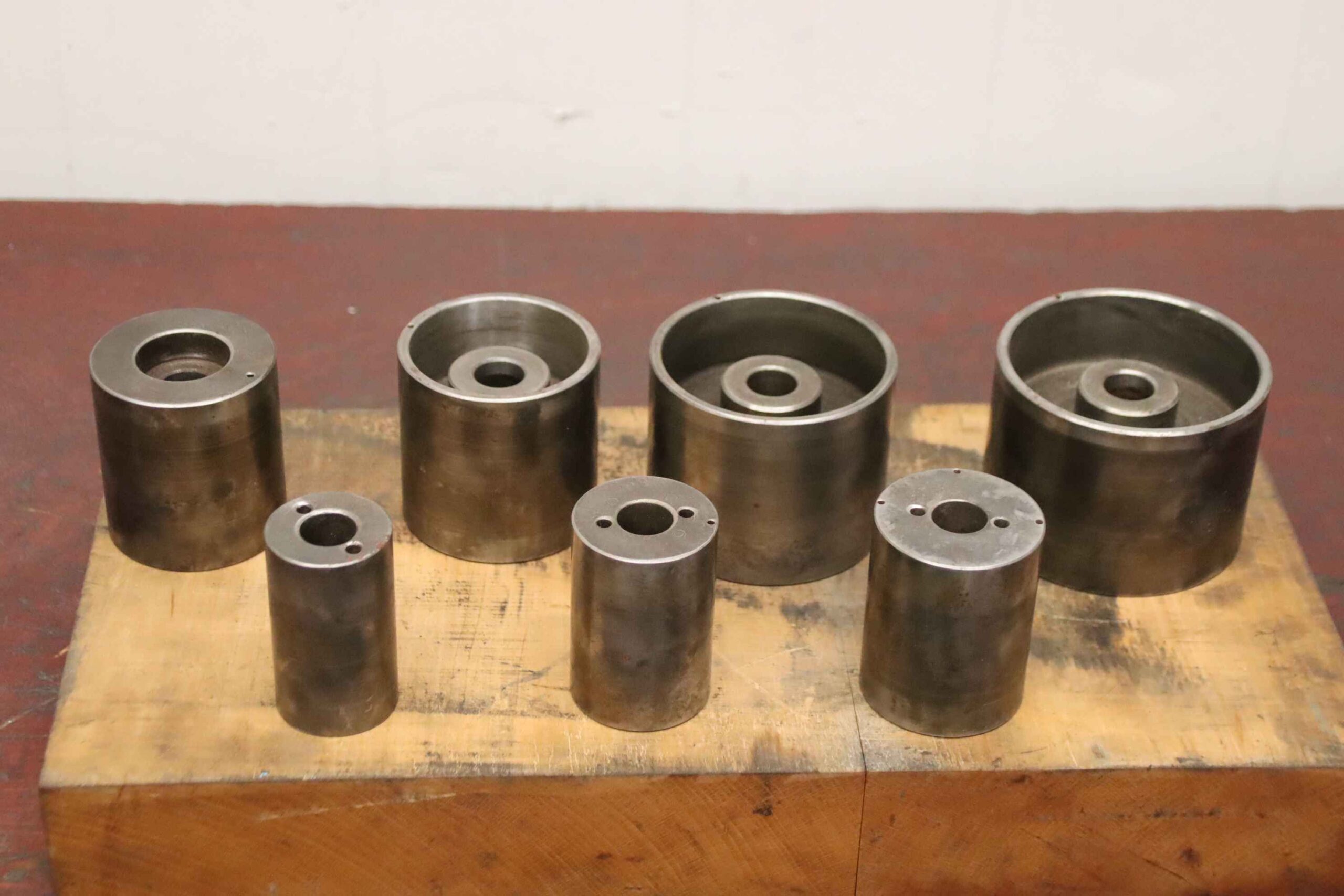 Flachriemenscheibe 70 mm 7 Stück von Aluguss - Aufnahme Ø 18 mm – Bild 4