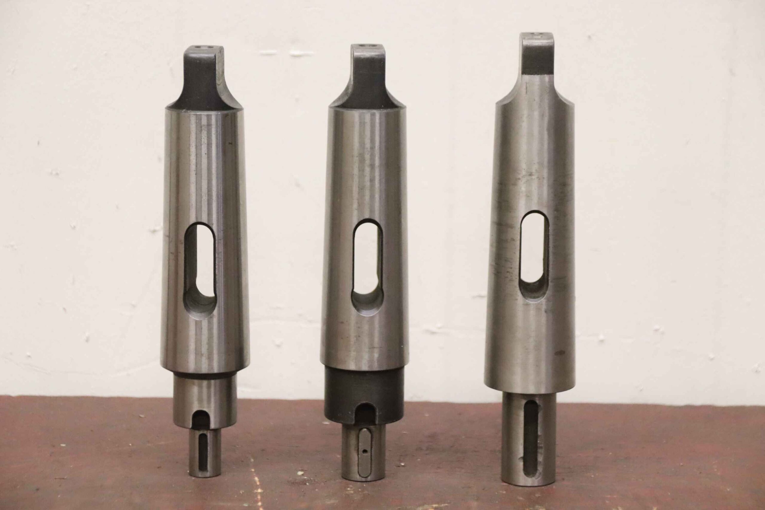 Fräsaufnahmen MK5 3 Stück von unbekannt - Welle Ø 16x25/22x30/27x50 mm – Bild 3