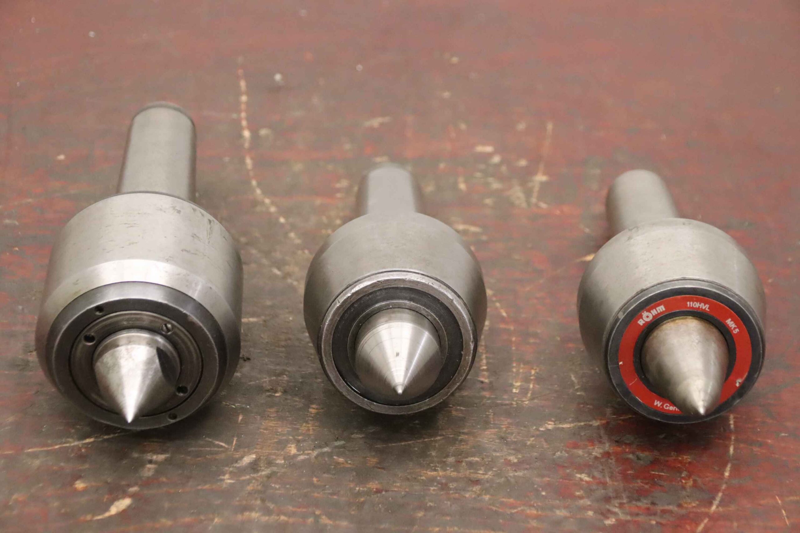 mitlaufende Zentrierspitzen 3 Stück von Röhm / unbekannt - MK5 110HVL MK5 – Bild 3