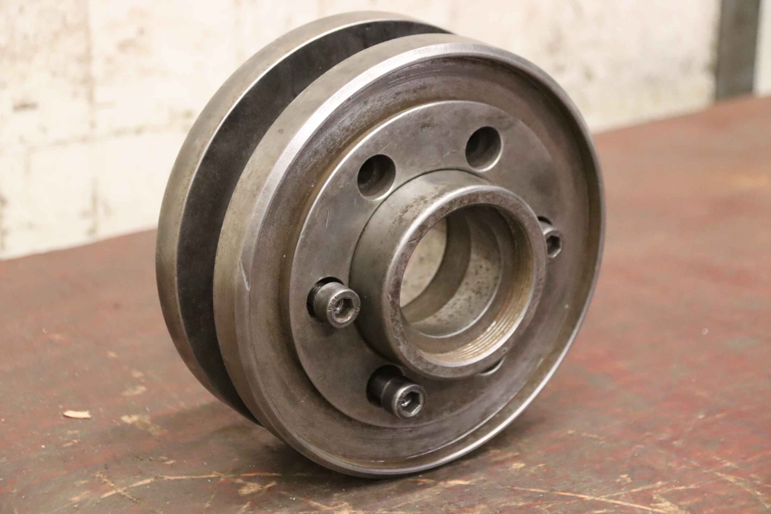 Schleifscheibenaufnahme von unbekannt - Aufnahme Ø 127 mm / Konus Ø 50-60 mm – Bild 2