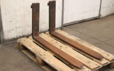 Alternative view of Gabelzinken von Linde - 100 x 45 mm Länge 995 mm