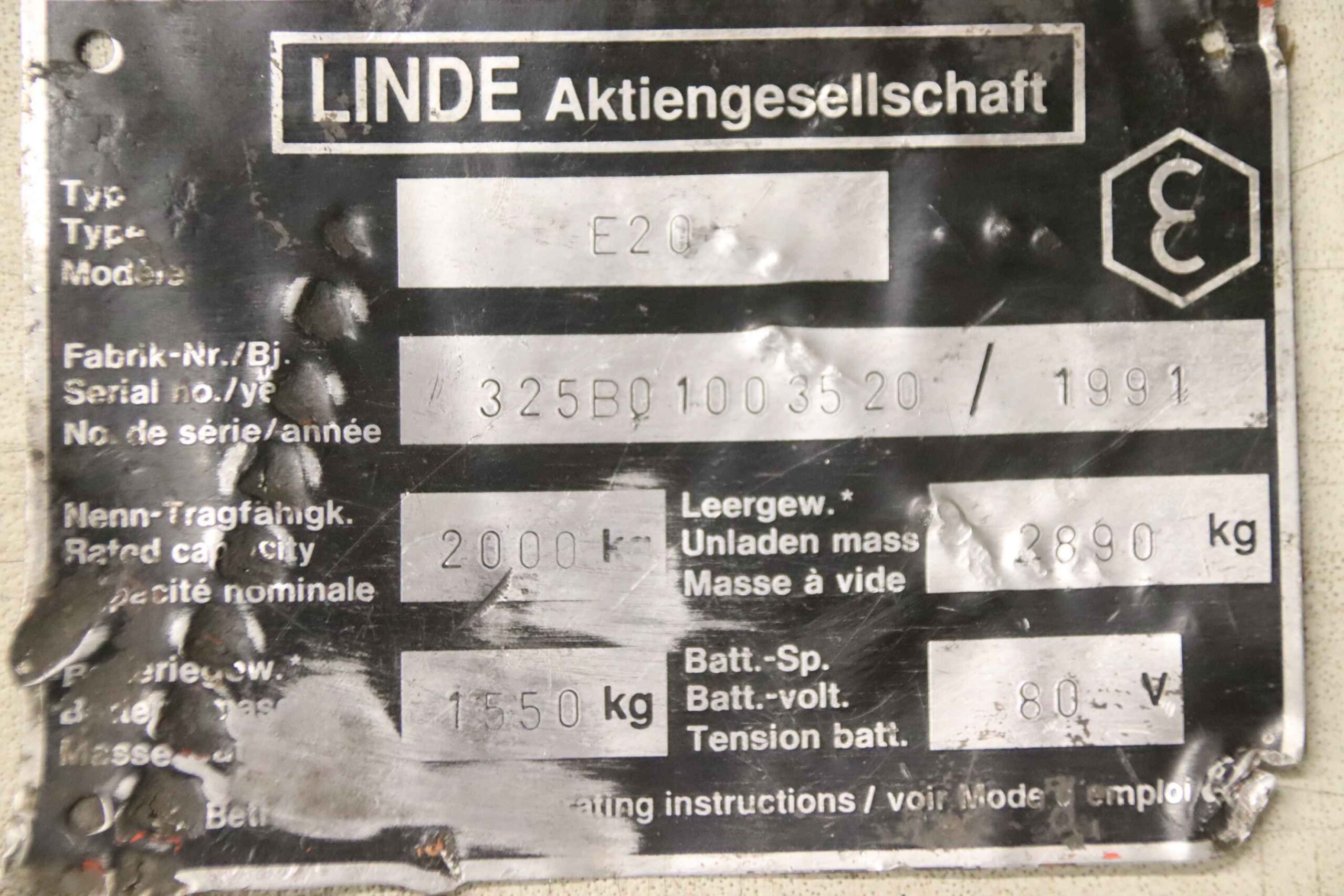 Gabelzinken von Linde - 100 x 45 mm Länge 995 mm – Bild 7