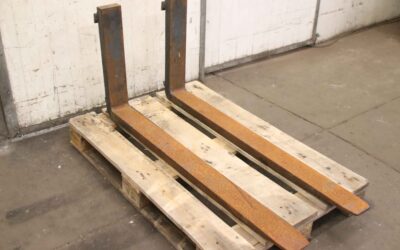 Alternative view of Gabelzinken von unbekannt - 100 x 45 mm Länge 1195 mm