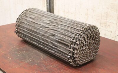 Förderbandgurt Gliedergurt Edelstahl von unbekannt - 610 x 5000 mm