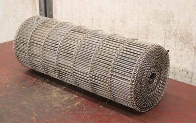 Förderbandgurt Gliedergurt Edelstahl von unbekannt - 650 x 9500 mm