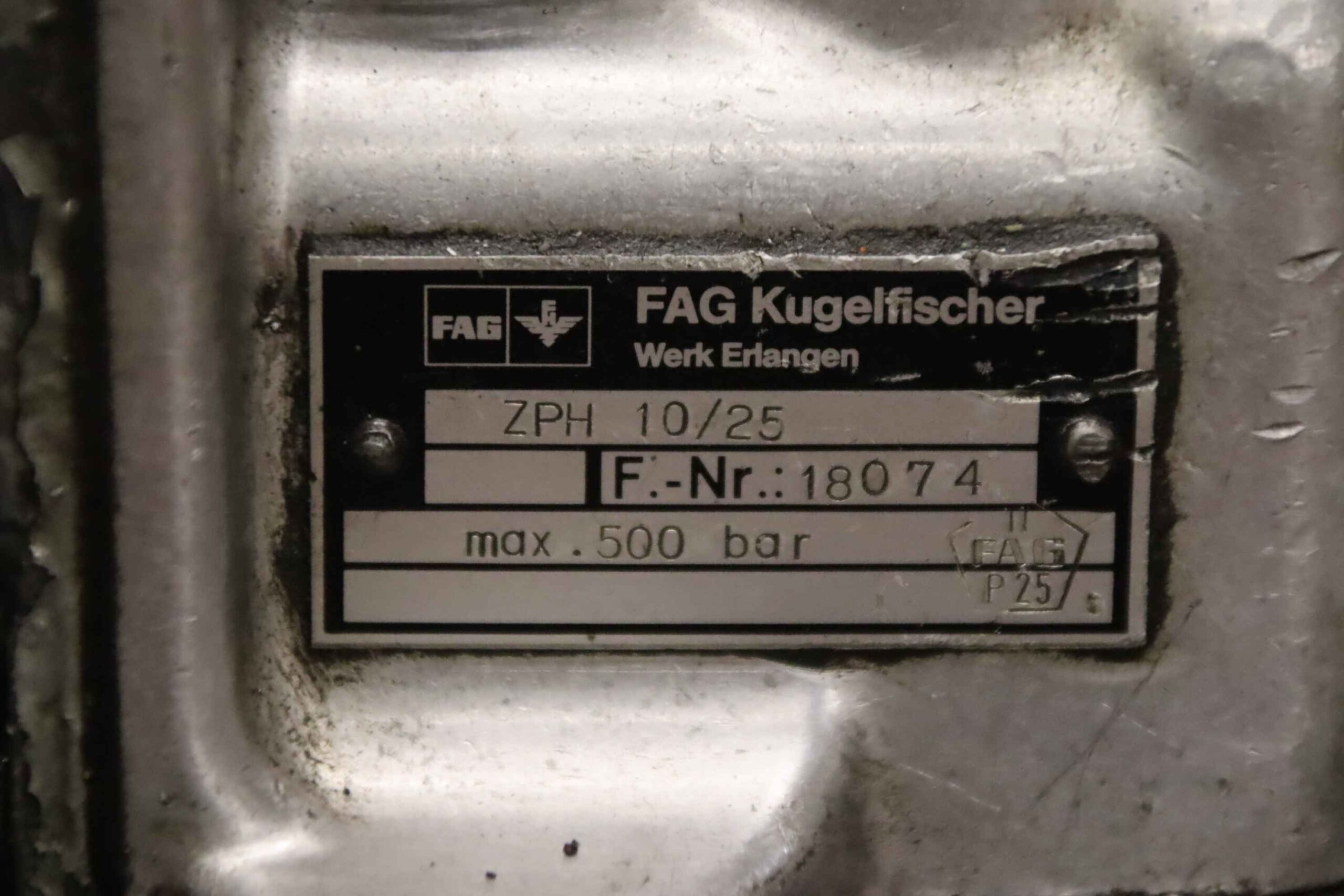 Handhydraulikpumpe 500 Bar von FAG - ZPH 10/25 – Bild 4