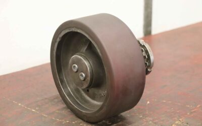 Alternative view of Schwerlastrollen 4 Stück von Vogel / Baumann - Ø 200 x 80 mm  EVS 25/14