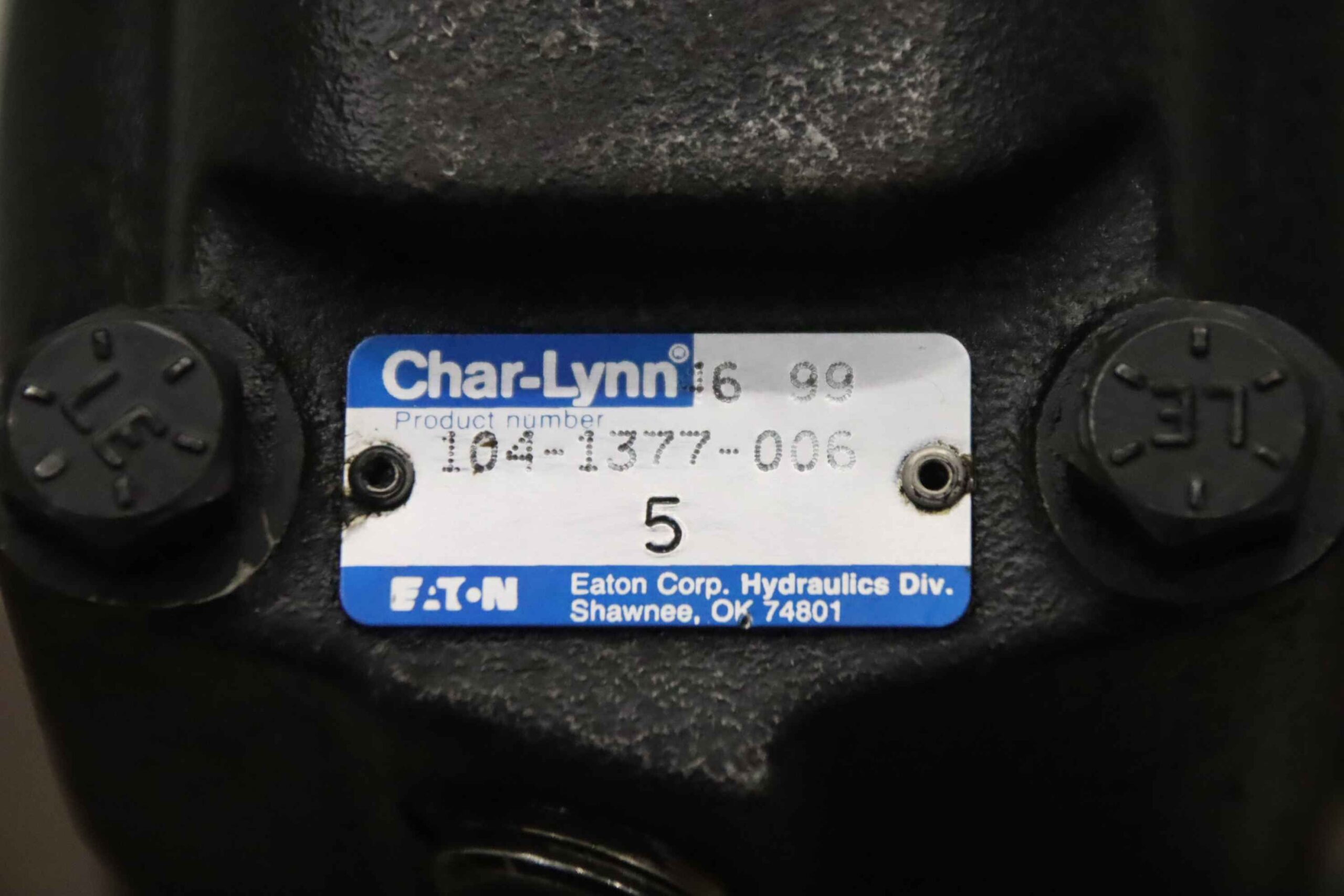 Hydraulikmotor von EATON Baumann - Char-Lynn 104-1377-006 – Bild 4