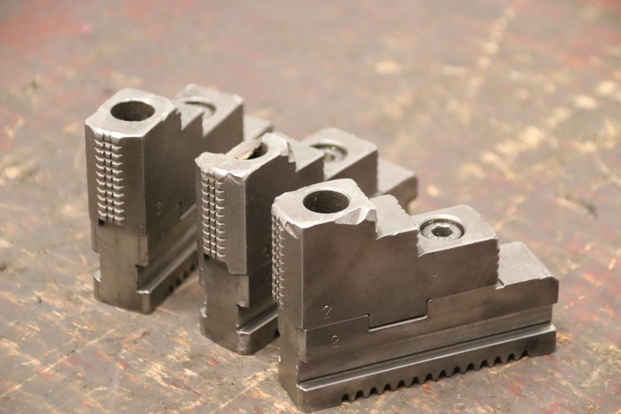 Wechselbacken von Forkardt - Breite 22 mm schrägverzahnt