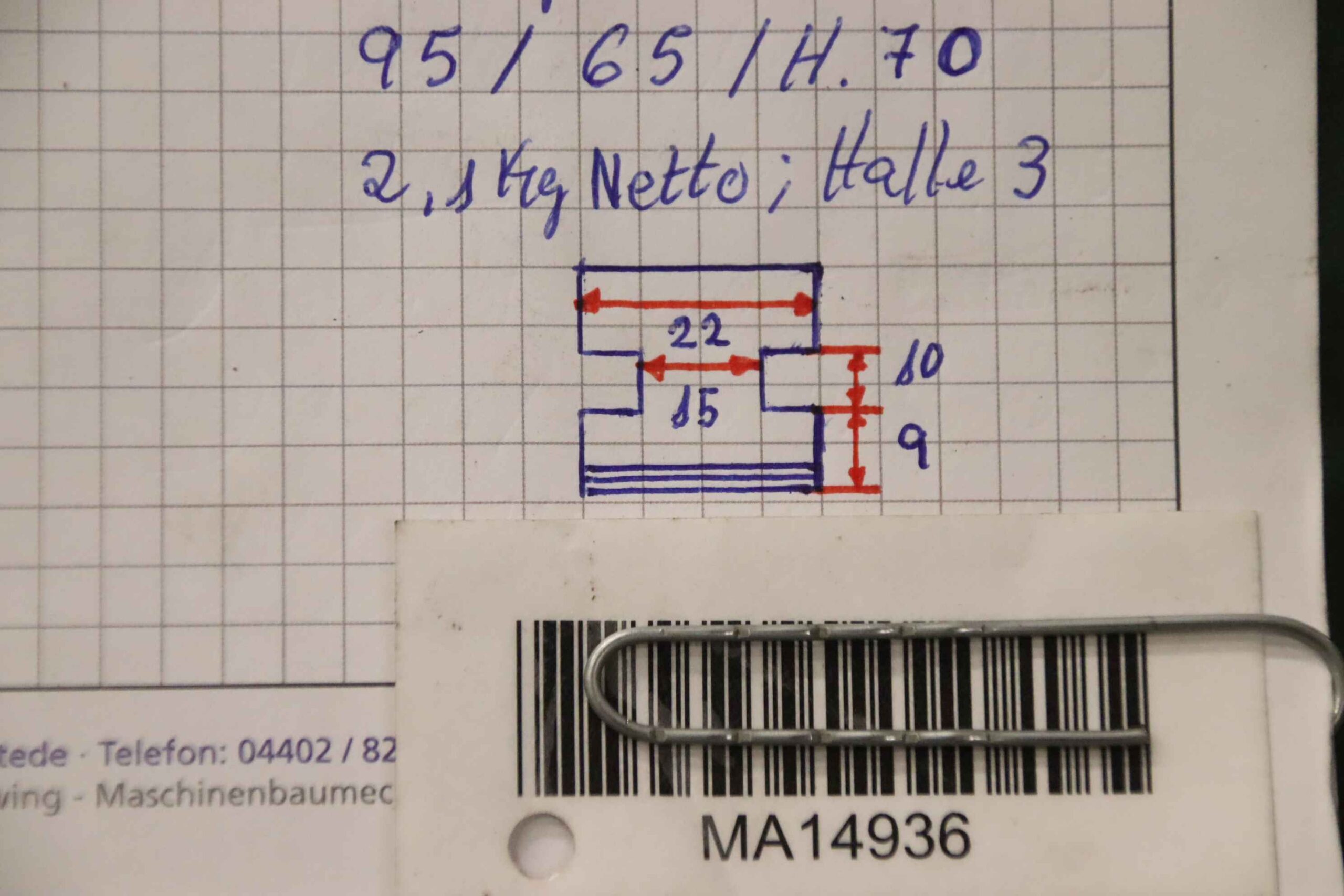 Wechselbacken von Forkardt - Breite 22 mm schrägverzahnt – Bild 8