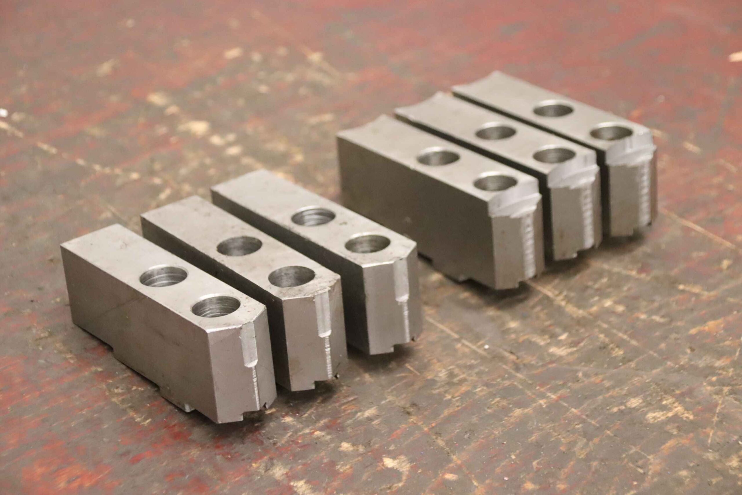 Wechselbacken Aufsatzbacken-Set 2 Satz von unbekannt - Breite 30 mm – Bild 2