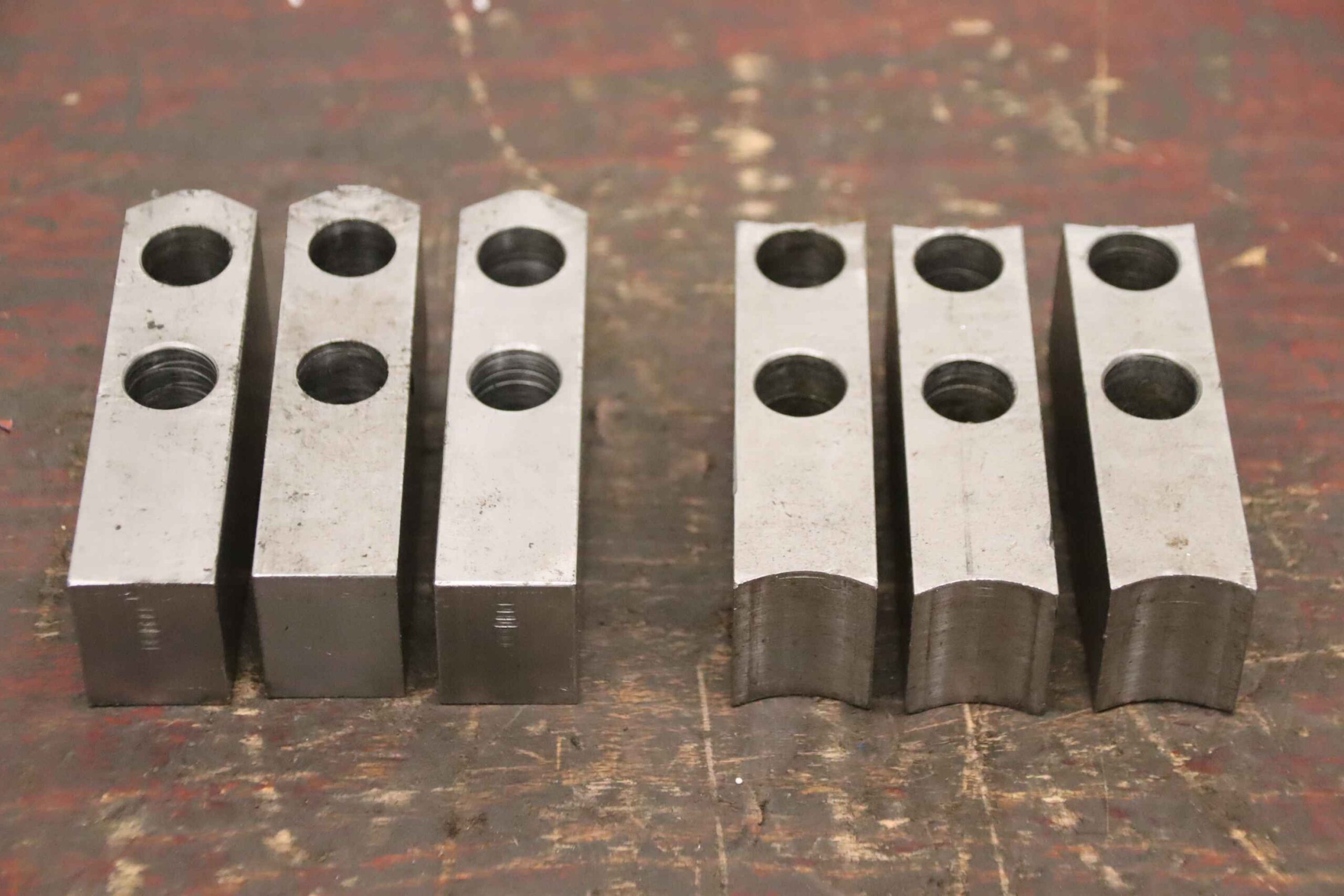 Wechselbacken Aufsatzbacken-Set 2 Satz von unbekannt - Breite 30 mm – Bild 4