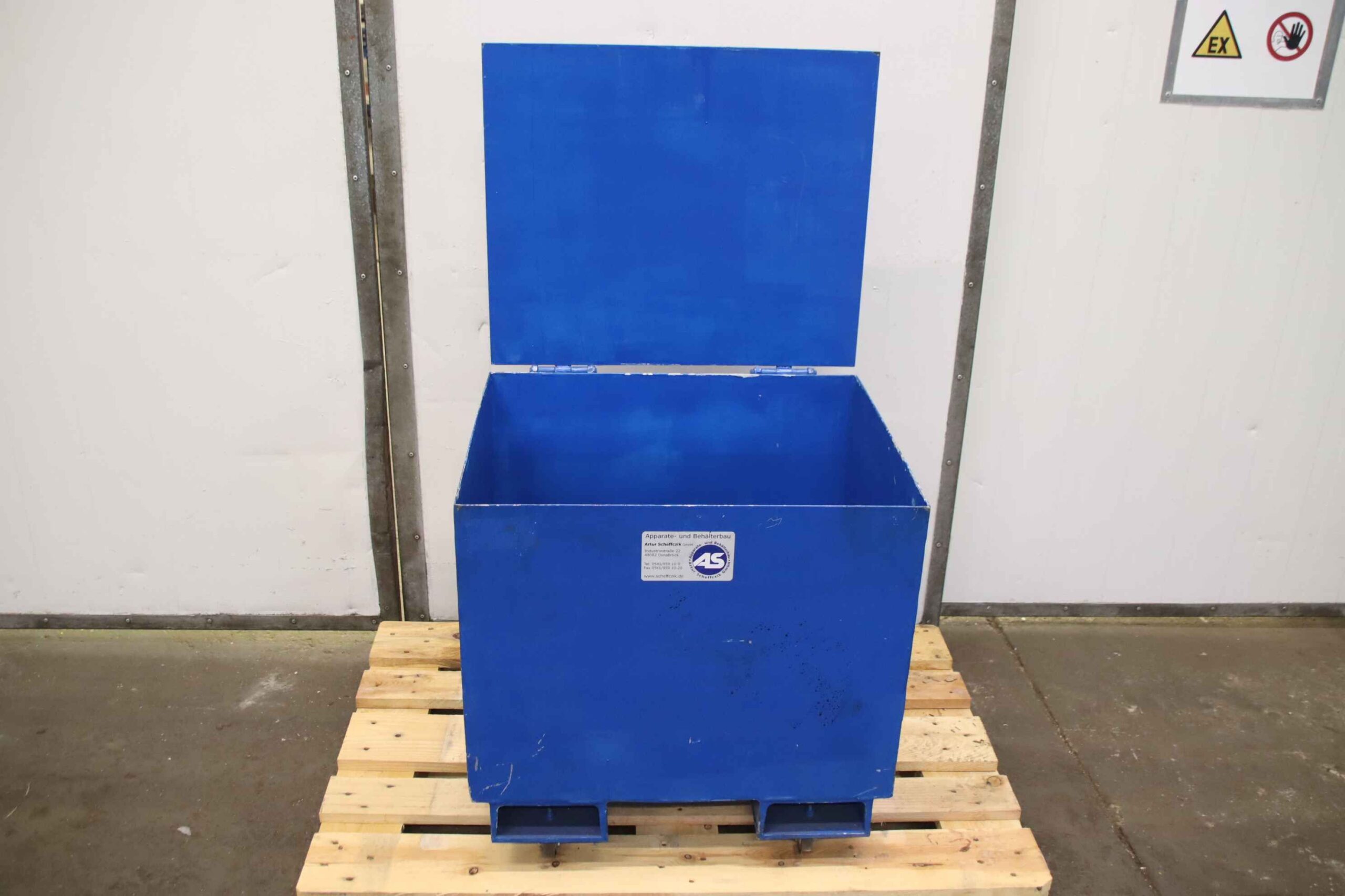 Lagerbehälter von Scheffczik - 275 Liter fahrbar – Bild 4