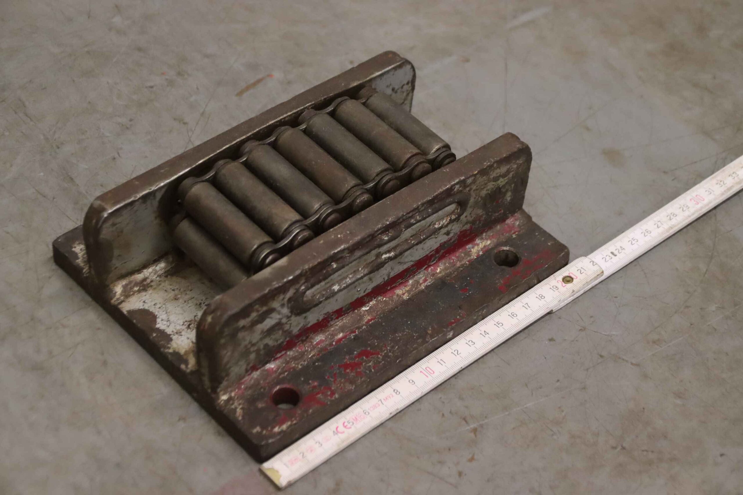 Maschinen-Transportrolle Panzerrolle 4 Stück von unbekannt - 210/175/H78 mm – Bild 2