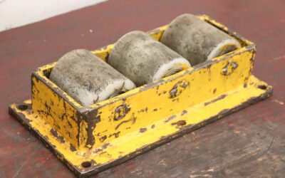 Alternative view of Maschinen-Transportrolle Panzerrolle 2 Stück von unbekannt - 360/185/H100 mm Kunststoffrollen