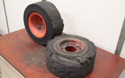 Vollgummi Reifen 2 Stück von Continental - Super Elastic 23x9-10