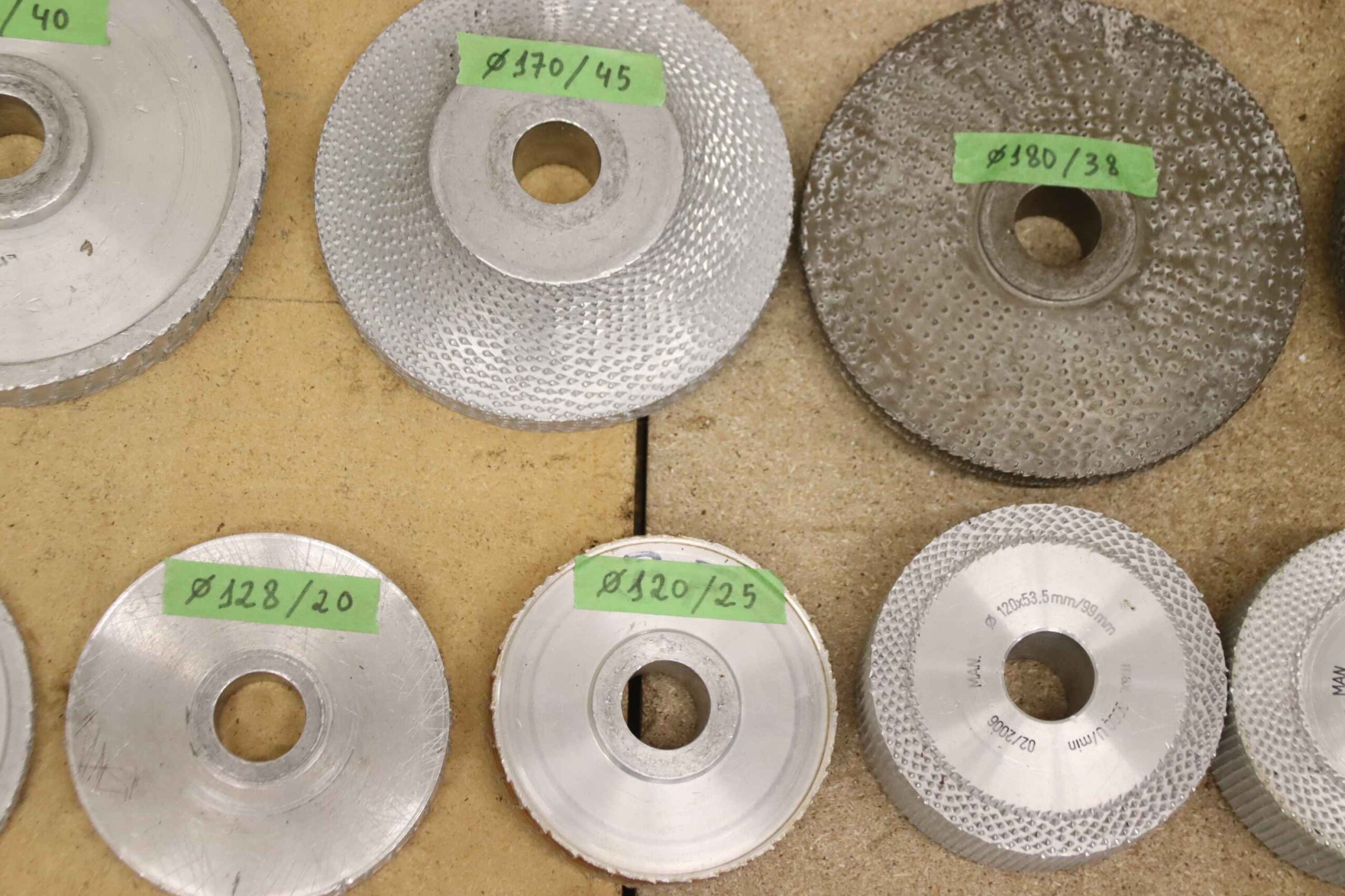 Raspelfräser 40 Stück von unbekannt - Aufnahme Ø 30 mm – Bild 9