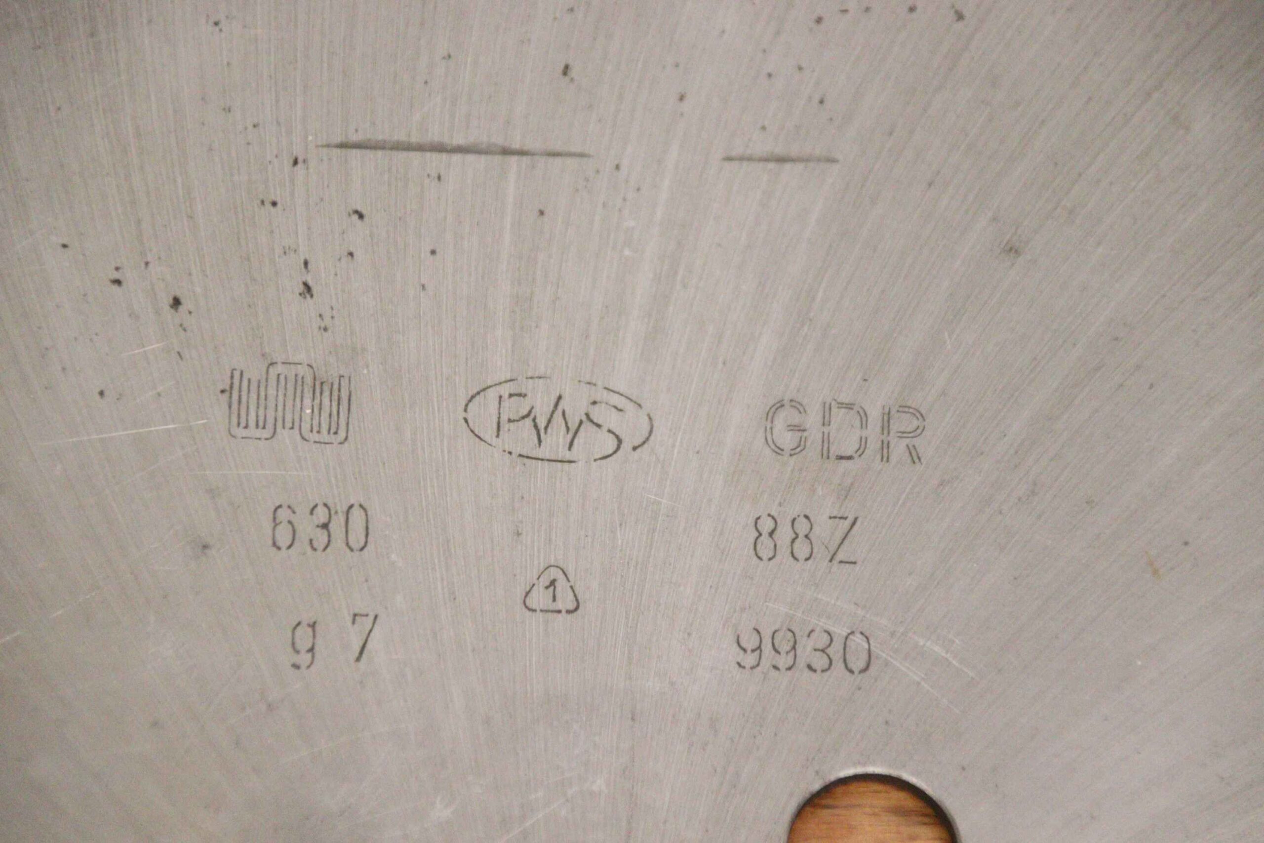 Sägeblatt von WMW PWS - Ø 630 x 7 x 80 88Z – Bild 4