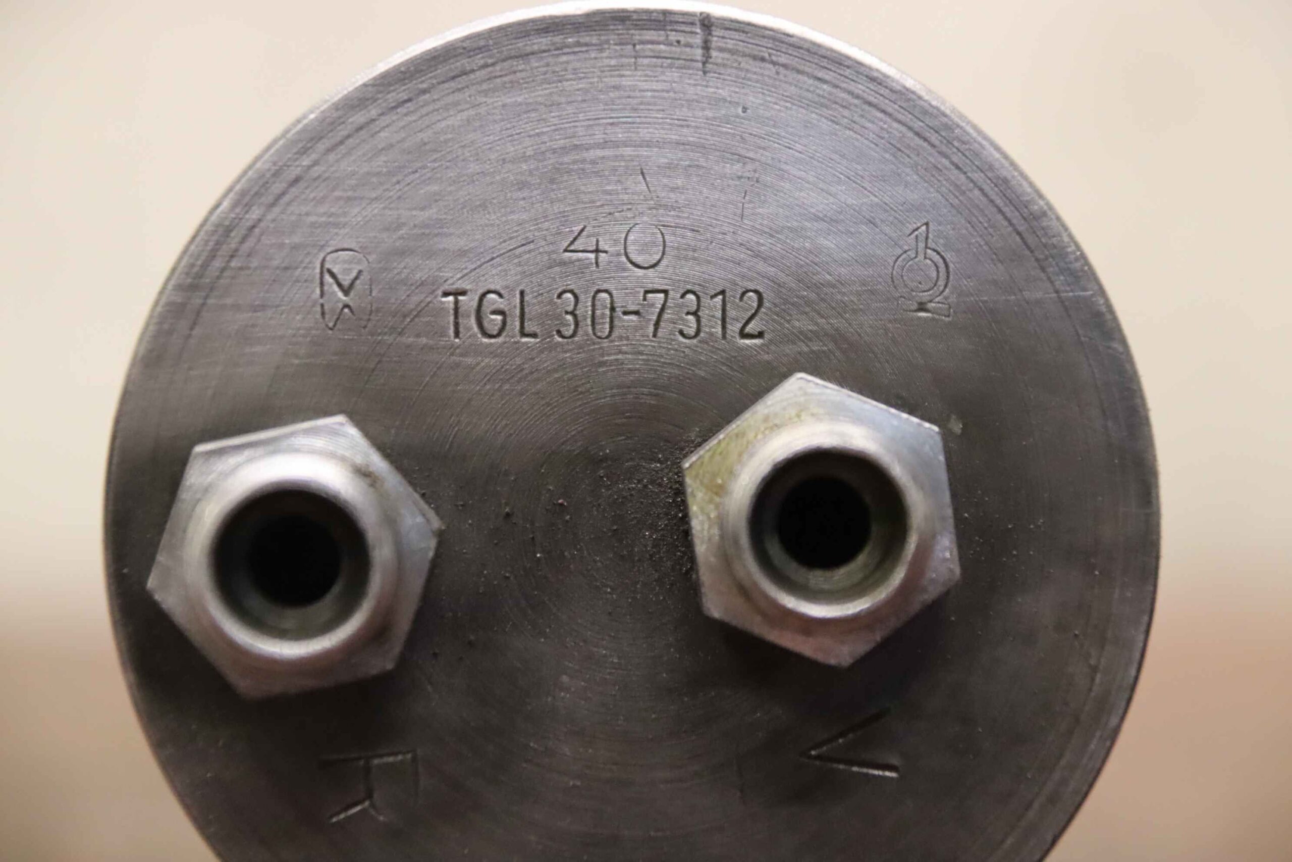 Spannzylinder von WV Lenze - 40 TGL 30-7312 Hub 20 mm – Bild 7