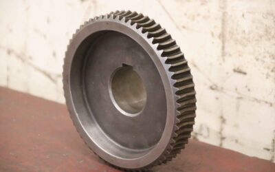 Schneckenrad von unbekannt - Ø 134 mm / 63 Zähne