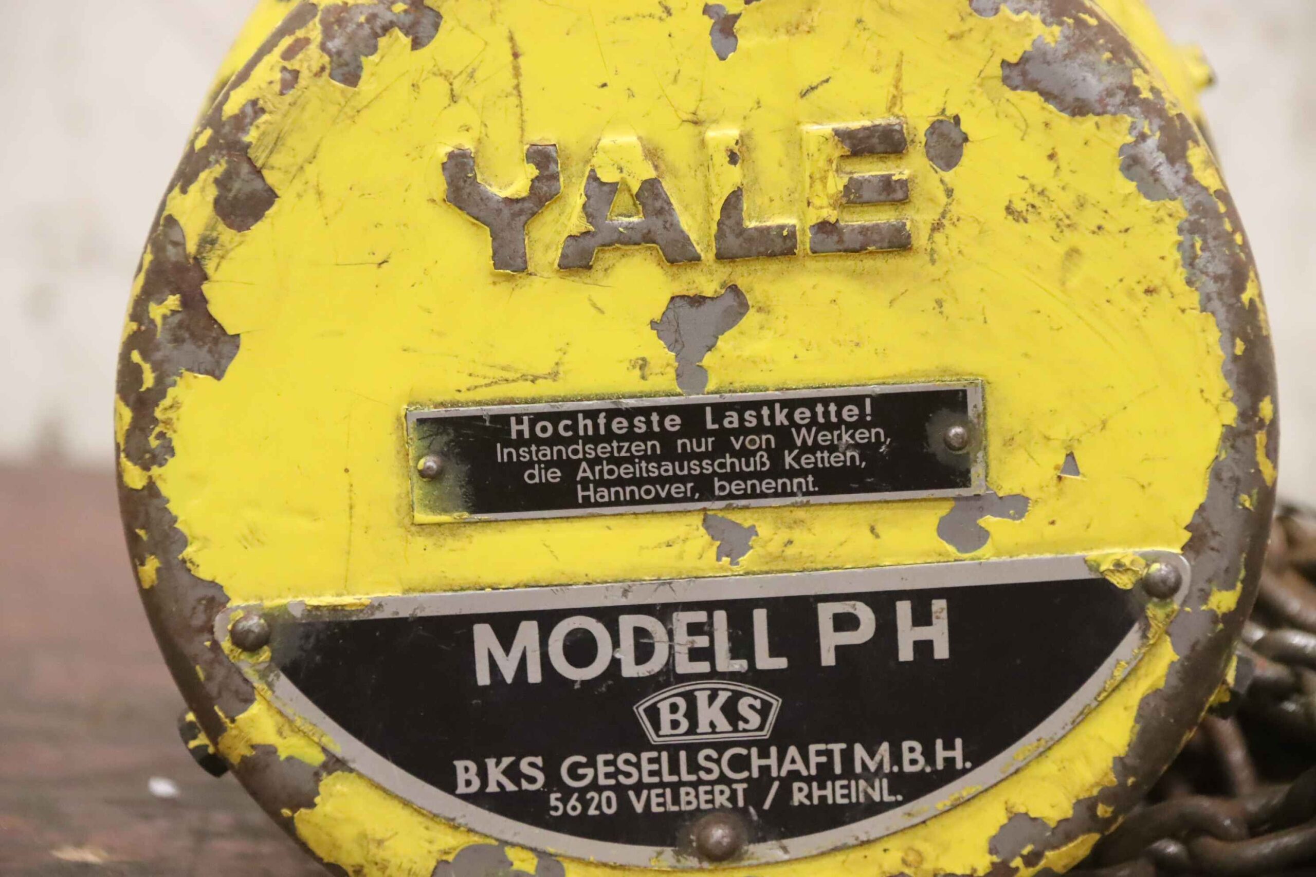 Kettenzug 500 kg von Yale - PH Kettenlänge 3,36 m – Bild 4