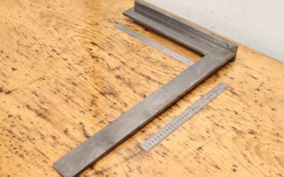 Anschlagwinkel von Hommel - 600 x 400 mm  DIN 875/0