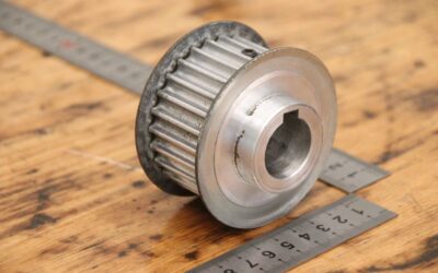 Alternative view of Zahnriemenscheibe von Alu - Riemenbreite 32 mm