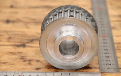 Zahnriemenscheibe von Alu - Riemenbreite 32 mm – Bild 3
