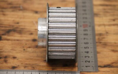 Zahnriemenscheibe von Alu - Riemenbreite 32 mm – Bild 5